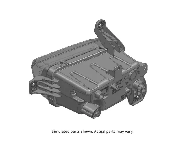 86787460 - Electrical: Fog Lamp Assembly for Chevrolet: Silverado 1500, Silverado 1500 LTD Image