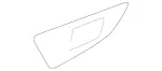 2047207148 - : Trim Molding for Mercedes-Benz Image