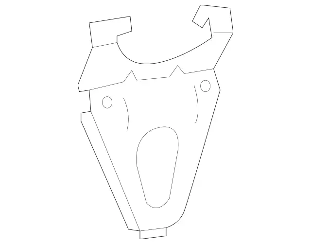 2197220114 - Body: Bracket for Mercedes-Benz Image