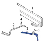 1L2Z7R081BA - Cooling System: Cooler Line for Ford: Explorer Image