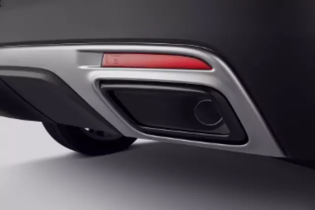 84577894 - Exterior: Exhaust Trim Bezel - Gloss Black for Cadillac: XT5 Image