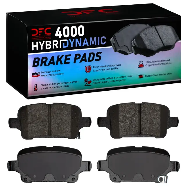 4000185700 - Brakes &amp; Brake Parts: Disc Brake Pad Set for DYNAMIC FRICTION Image