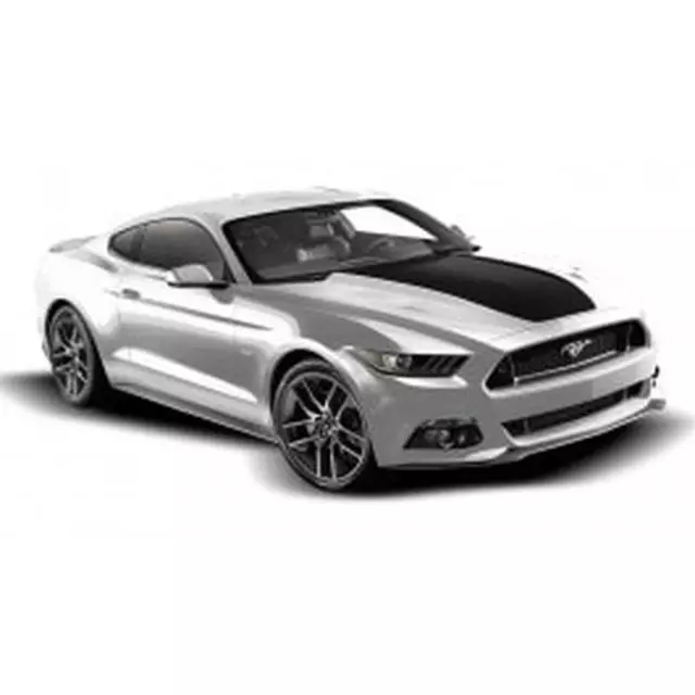 VFR3Z6320000G - : Graphics Kit - Custom Stripe Kit, Cowl Hood Stripe, Matte Black for Ford: Mustang Image