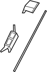 7276110Y10 - : Reveal Molding for Infiniti Image