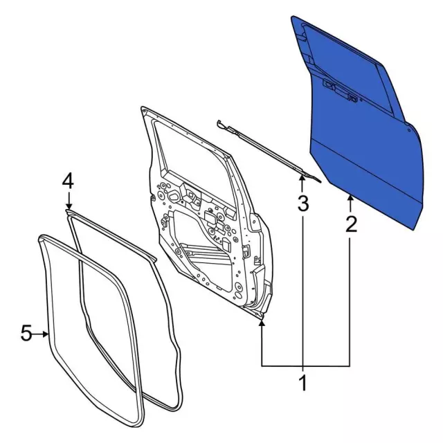 NZ6Z6024700B - : Outer Panel for Ford: Maverick Image
