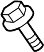 73898CC02A - : Roof Rack Bolt for Infiniti Image