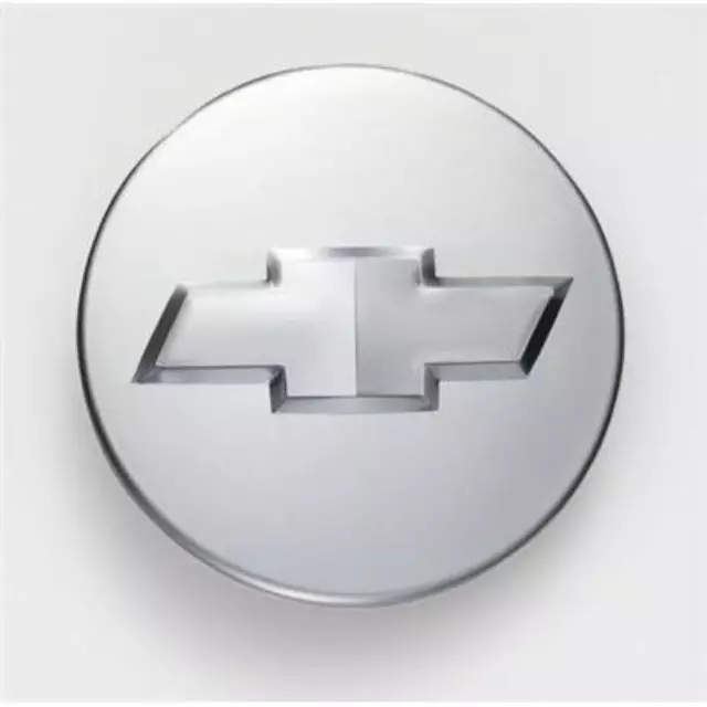 Satin Wheel Center Cap Bowtie Logo Offered as 1 Priced as Each - GM (19258339)