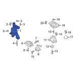 K2GZ6038F - Engine: Mount for Ford: Edge Image