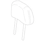 44797053009D88 - : Headrest for Mercedes-Benz: Metris Image