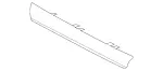 166888188565 - Detachable Parts: Trim Bar for Mercedes-Benz: GL350, GL450, GL550, GL63 AMG, GLS350d, GLS450, GLS550, GLS63 AMG Image