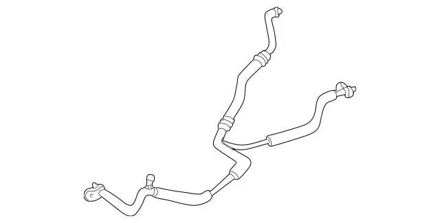 220830071564 - : A/C Refrigerant Suction Hose for Mercedes-Benz Image