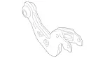 2463501006 - Rear Axle: Camber Arm for Mercedes-Benz Image