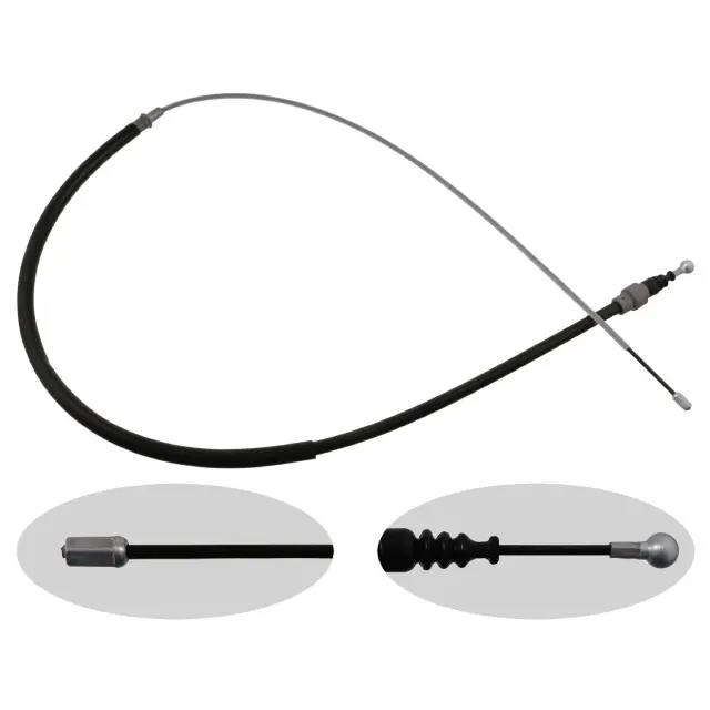 24412 - Brakes &amp; Brake Parts: Febi 24412 Parking Brake Cable for FEBI RUBBER CO Image