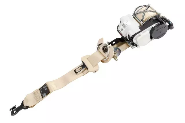 Very Light Cashmere Front Passenger Side Seat Belt Retractor - GM (19354783)