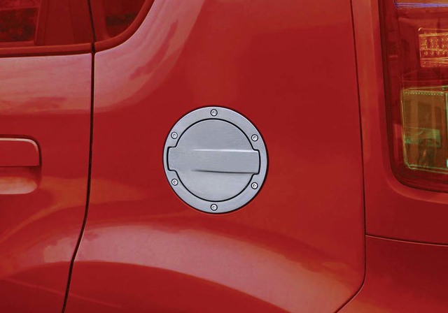 U84702K000BK - Exterior: Alloy Fuel Door, Black for Kia: Soul Image
