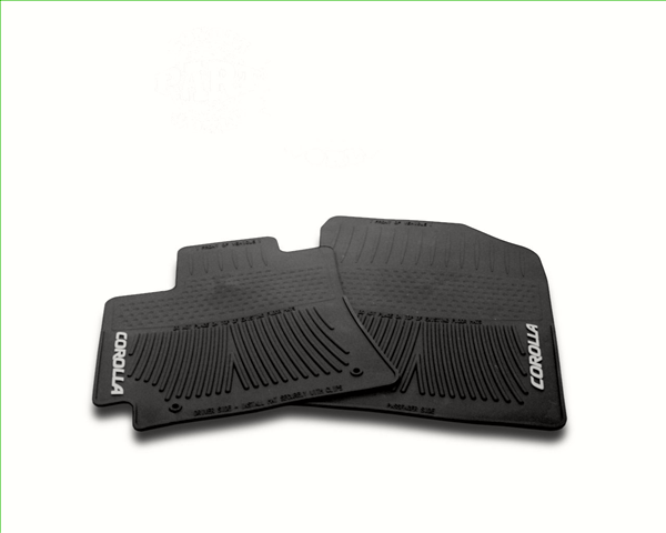 2-piece All Weather Floor Mats Black Cor - Toyota (PT908-02110-20)