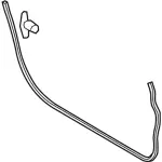 FR3Z6320530A - Body: Door Weather-Strip for Ford Image