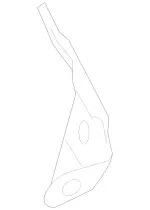 6421840240 - Engine: Housing Cap Bracket for Mercedes-Benz Image