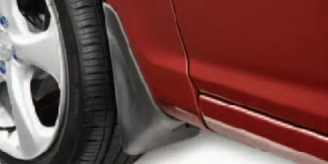 84601E601 - Exterior: 2004-2011 Hyundai Accent - Mud Guards - 3-Door-Rear for Hyundai: Accent, Genesis Coupe, Sonata Image