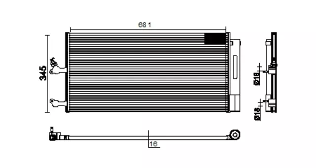 AC942000P - : A/C Condenser for Behr Image