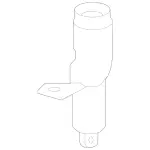 1908320000 - : Drain Pipe for Mercedes-Benz Image