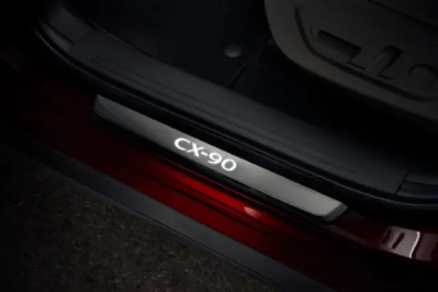 KMV6V1370 - Exterior: Illuminated Door Sill Trim Plates for Mazda: CX-90 Image
