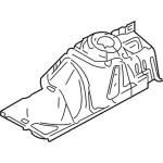 AR3Z16055A - Body: Apron Assembly for Ford: Mustang Image