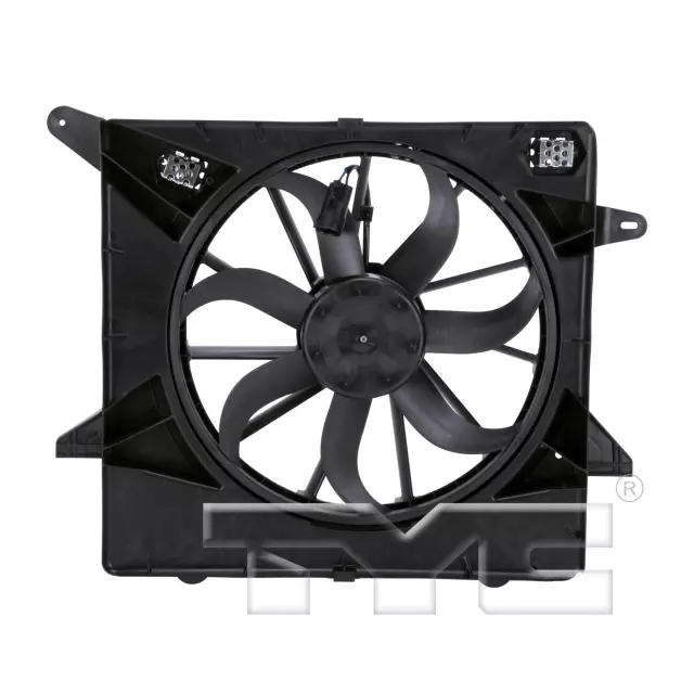 622650 - Cooling Systems: TYC Dual Radiator and Condenser Fan Assembly for TYC Image