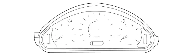 211440681180 - Body: Inst Cluster for Mercedes-Benz Image