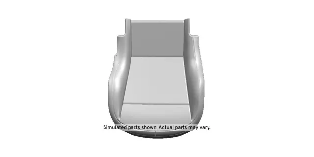 Jet Black Driver Seat Cushion Cover - GM (84047150)