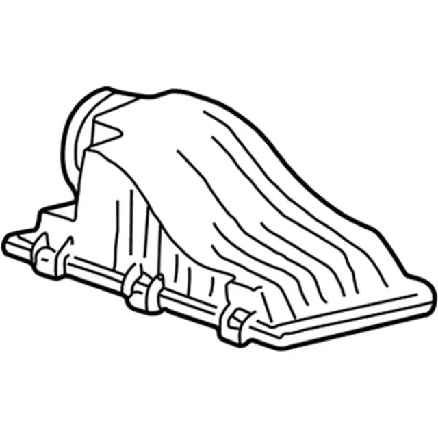 XC3Z9661AA - Engine: Upper Cover for Ford: Excursion, F-250 Super Duty, F-350 Super Duty, F-450 Super Duty, F-550 Super Duty Image