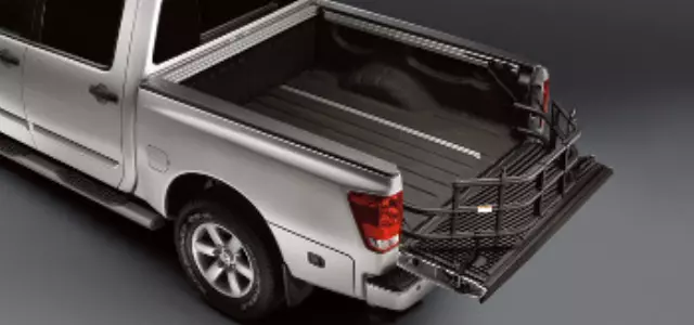 999T7WX190 - Exterior: Sliding Bed Extender - Black - King Cab for Nissan Image