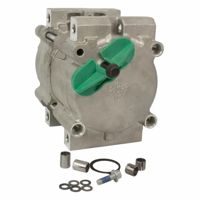 YC2523 - HVAC: Compressor for Ford: Aerostar, Bronco, E-150 Econoline, E-150 Econoline Club Wagon, E-250 Econoline, E-350 Econoline, E-350 Econoline Club Wagon, E-350 Super Duty, E-450 Econoline Super Duty, Econoline Super Duty, Excursion, Explorer, Explorer Sport, Explorer Sport Trac, F-150, F-250, F-250 HD, F-250 Super Duty, F-350, F-350 Super Duty, F-450 Super Duty, F-550 Super Duty, F-Super Duty, Mustang, Ranger, Taurus, Thunderbird, Windstar | Lincoln: Continental | Mercury: Cougar, Mountaineer, Sable, Villager Image