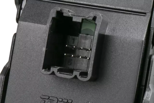 Jet Black Front Driver Side Door Armrest Switch Mount Plate - GM (23441475)