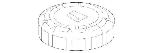 2475000049 - Radiator: Expansion Reservoir for Mercedes-Benz: 180A, 180b, 220a, A220, A35 AMG, CLA250, CLA35 AMG, GLA250, GLA35 AMG, GLA45 AMG, GLB250, GLB35 AMG Image image