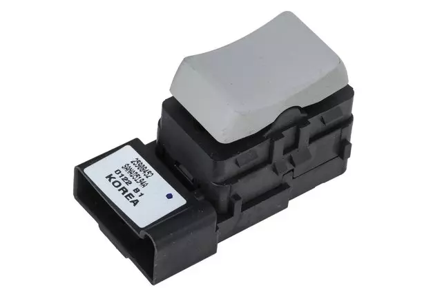 Light Titanium Front Seat Lumbar Control Switch - GM (25908452)