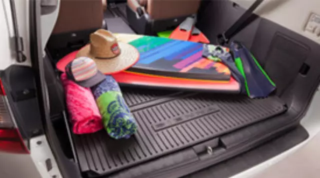 PU55008152 - : Cargo Liner, Sienna Logo, Black for Toyota Image