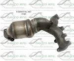 17105 - : Direct Fit Catalytic Converter for DAVICO CONVERTERS Image