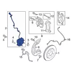JL3Z1104L - Brakes: Hub &amp; Bearing for Ford: F-150 Image