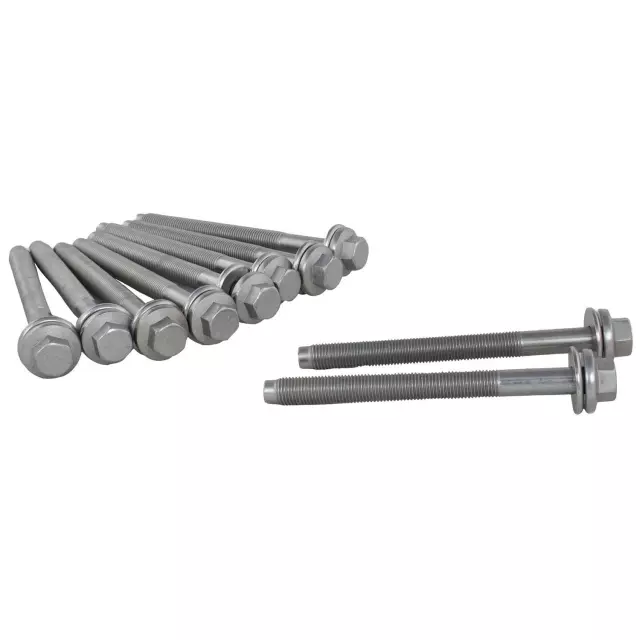 LC3Z6065A - Engine: Engine Cylinder Head Bolt for Ford: E-350 Super Duty, E-450 Super Duty, F-250 Super Duty, F-350 Super Duty, F-450 Super Duty, F-550 Super Duty Image