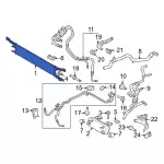 NB3Z7A095A - : Automatic Transmission Oil Cooler for Ford Image