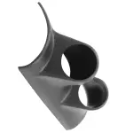 15200 - : GAUGE MOUNT, A-PILLAR POD, DUAL, 2 1/16", DODGE RAM 94-97 for AutoMeter Image