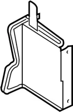 92184JL00B - HVAC: Center Seal for Infiniti Image