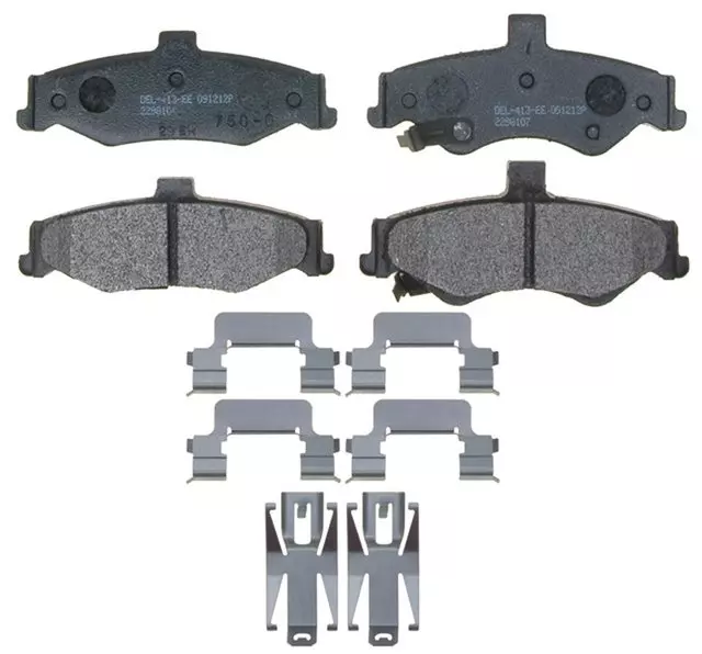 19287127 - : Semi-Metallic Rear Disc Brake Pad Set for GM Image