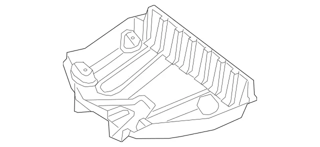 2056930717 - Substructure: Cover, Rear-End Floor for Mercedes-Benz: C43 AMG, C63 AMG, C63 AMG S, E400, E450, E53 AMG Image image