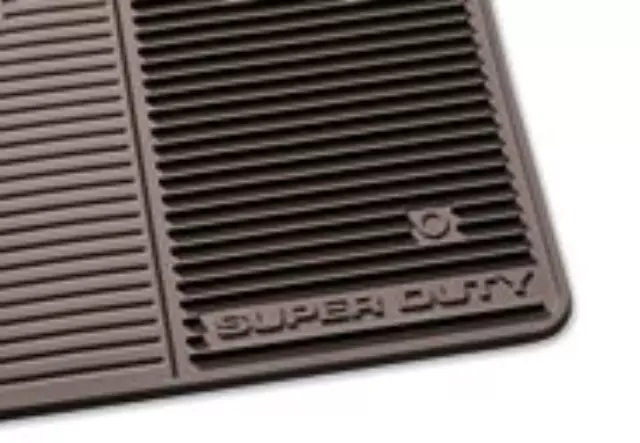 BC3Z2613300AA - Interior: Floor Mats, All Weather for Ford: F-250 Super Duty, F-350 Super Duty, F-450 Super Duty, F-550 Super Duty Image