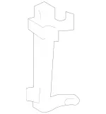 2165051730 - : Air Duct for Mercedes-Benz Image