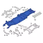 NC3Z5005J - Body: Frame Assembly for Ford: F-250 Super Duty, F-350 Super Duty, F-450 Super Duty Image