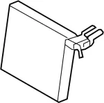 2728067U05 - HVAC: Evaporator Core for Infiniti Image
