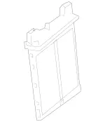 2128340060 - : Air Conditioner Box for Mercedes-Benz: AMG GT, AMG GT Black Series, AMG GT C, AMG GT R, AMG GT S, CLS400, CLS550, CLS63 AMG, CLS63 AMG S, E250, E350, E400, E550, E63 AMG, E63 AMG S, SL400, SL450, SL550, SL63 AMG, SL65 AMG, SLS AMG Image